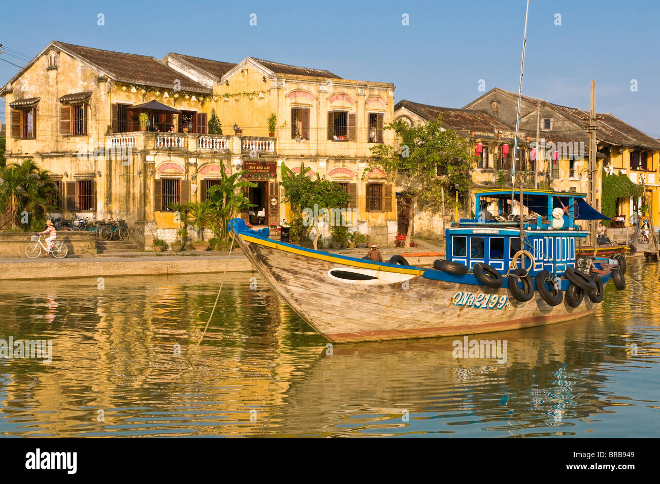 View of Hoi An, UNESCO World Heritage Site, Vietnam, Indochina, Southeast Asia, Asia Stock Photo