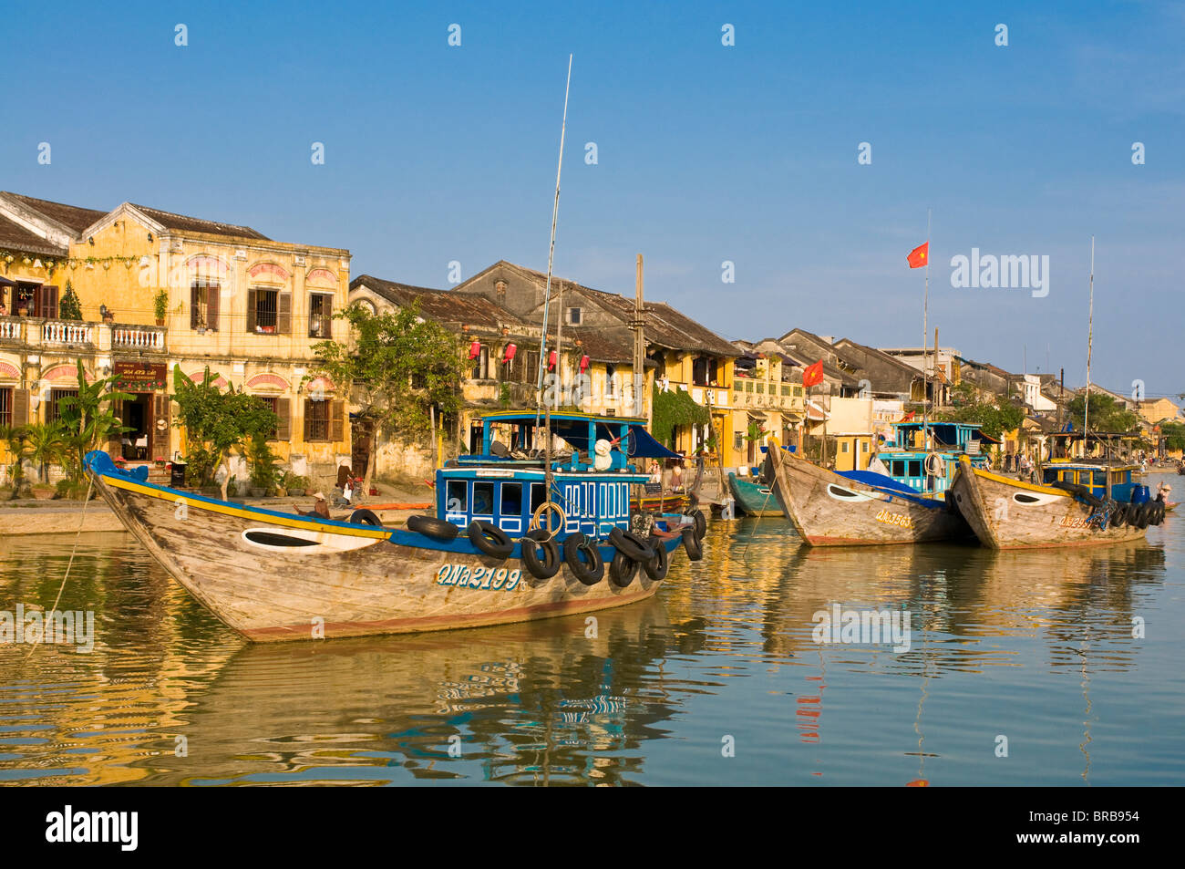 View of Hoi An, UNESCO World Heritage Site, Vietnam, Indochina, Southeast Asia, Asia Stock Photo