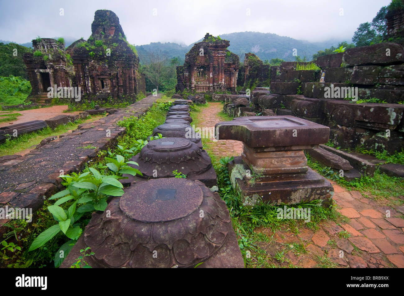 My Son Sanctuary, UNESCO World Heritage Site, Vietnam, Indochina, Southeast Asia, Asia Stock Photo