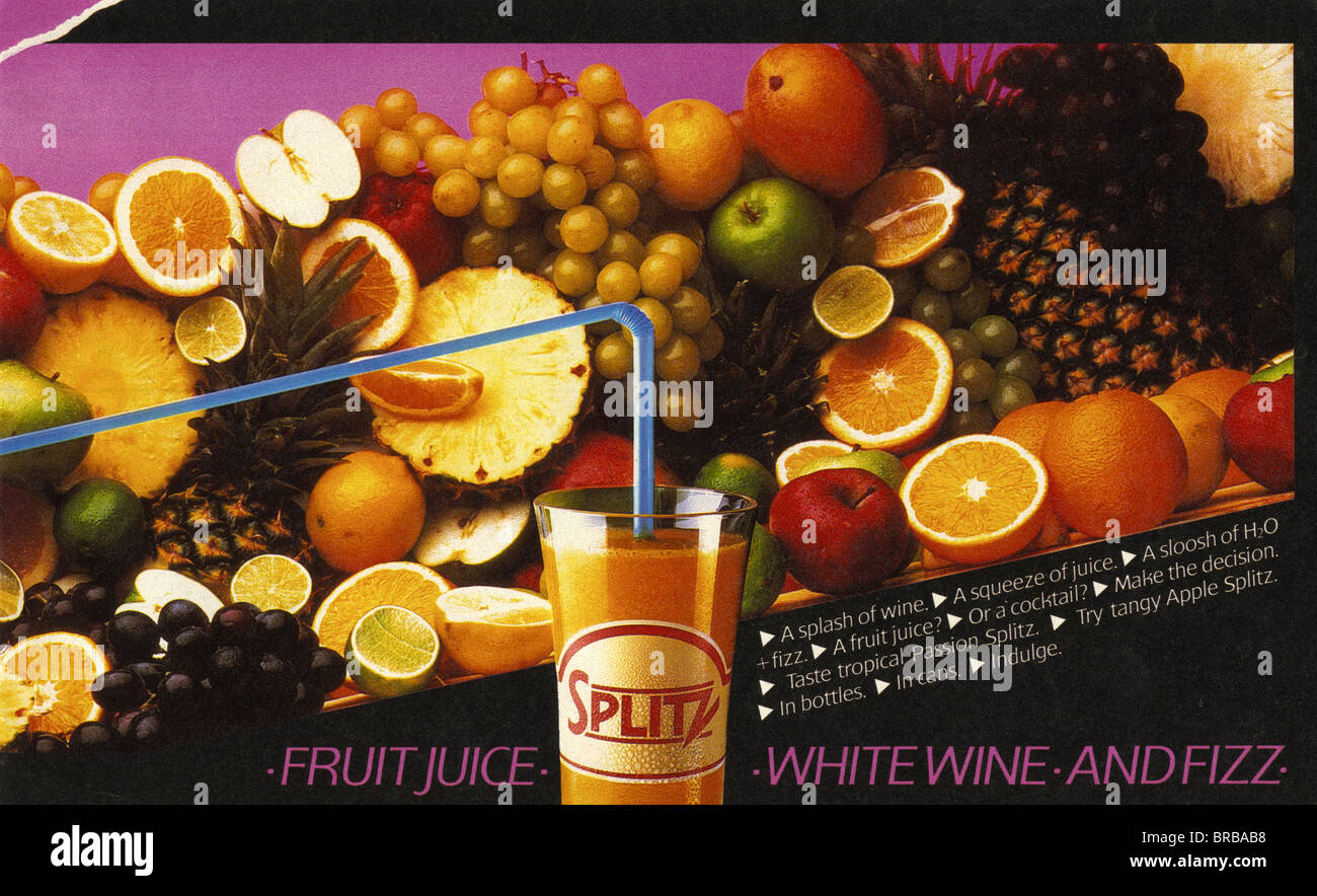 Alcohol uk advert 1980s hires stock photography and images Alamy