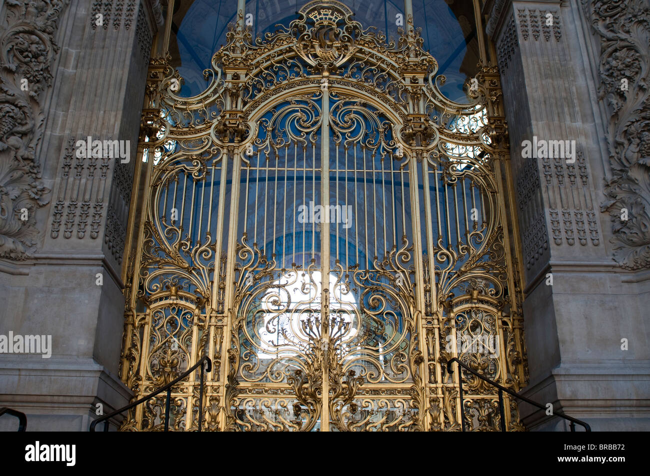 Main entrance of the Petit Palais, Paris, France Stock Photo