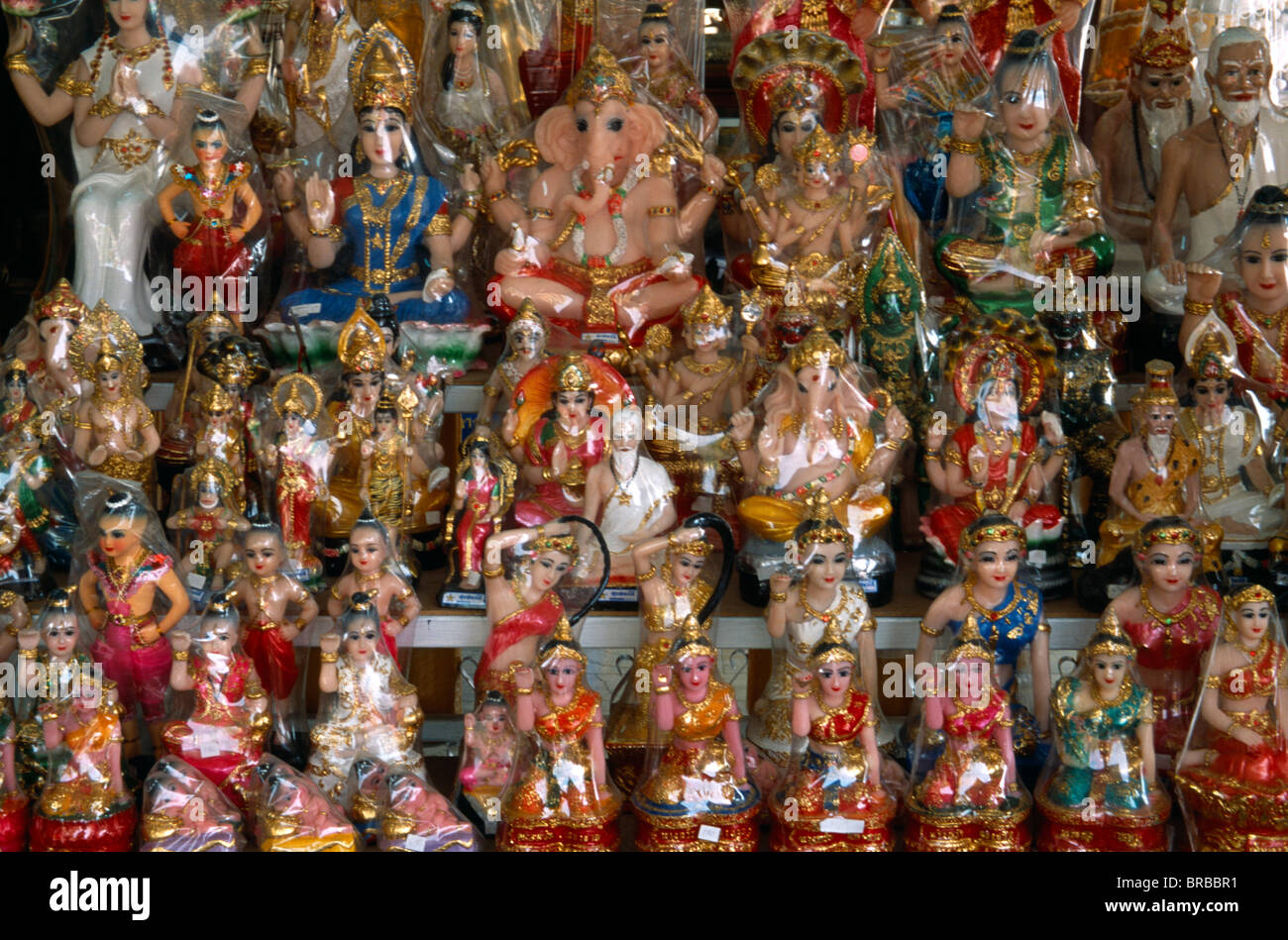 Thailand Southeast Asia Chiang Mai Shop Selling Religious Goods With