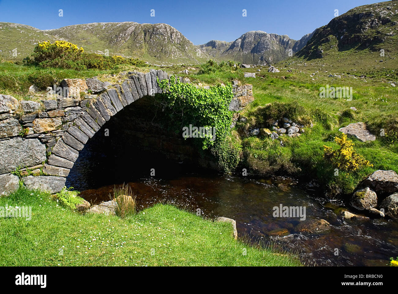 IRELAND County Donegal  The Poisoned Glen Stock Photo