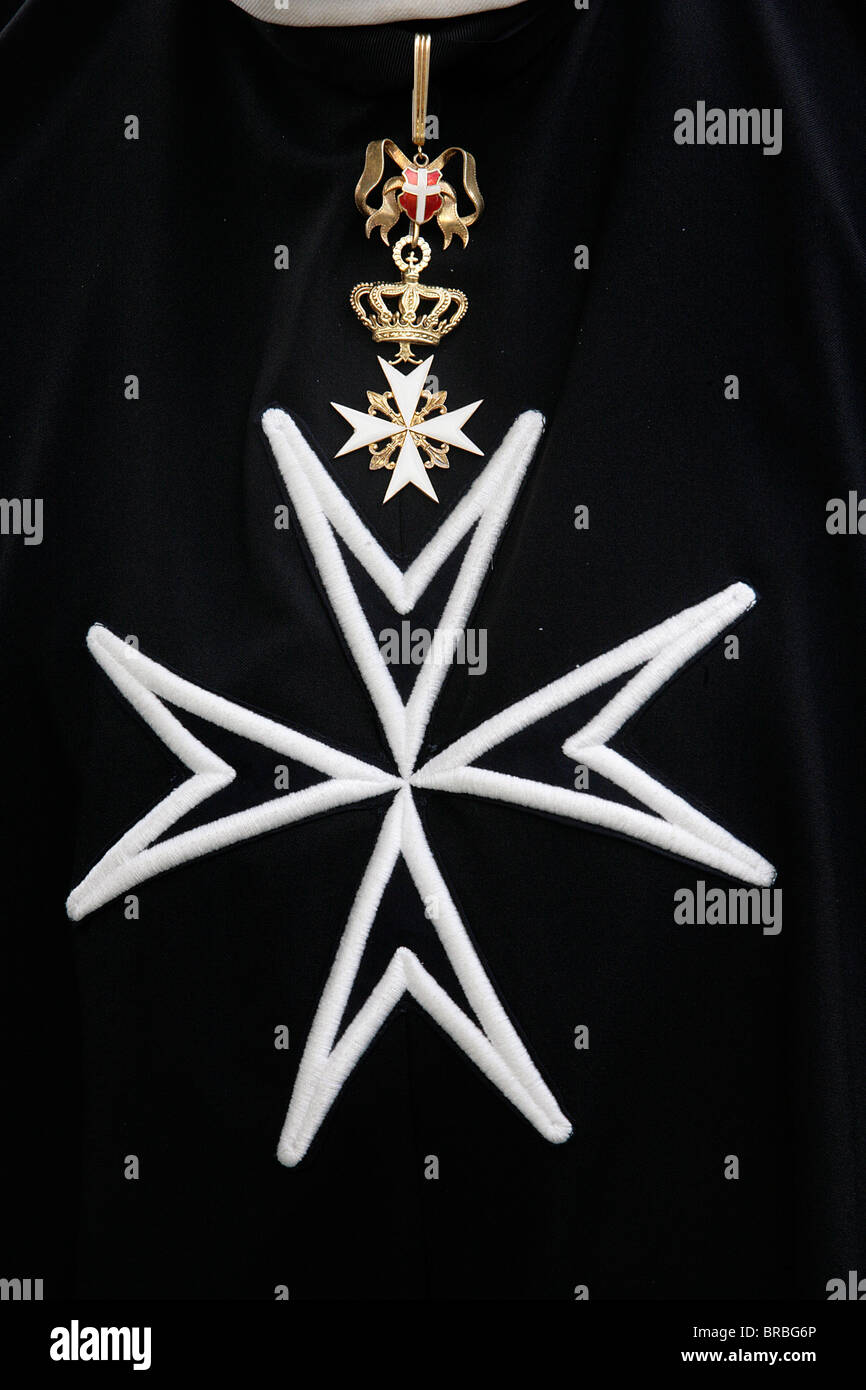 Order of Malta cross, Paris, France Stock Photo Alamy