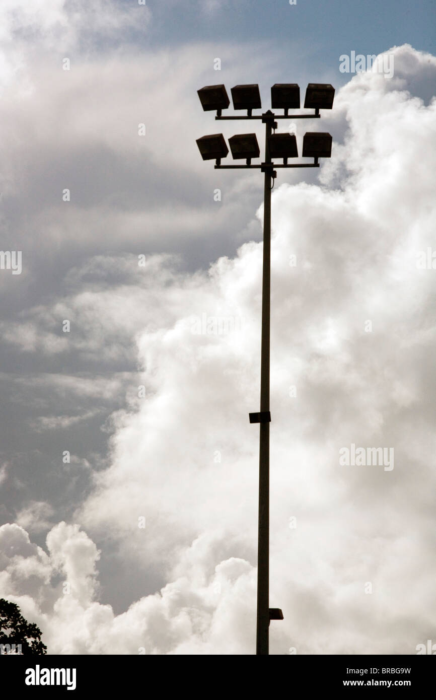 Floodlight pylon hi-res stock photography and images - Alamy
