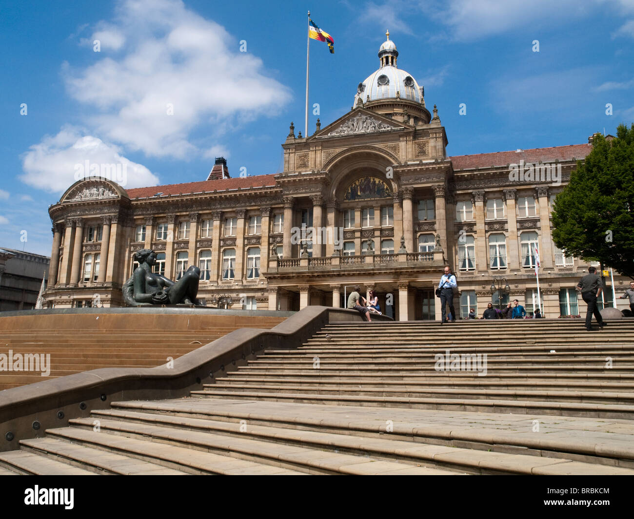 The Council House in Victoria Square, Birmingham City Centre, West