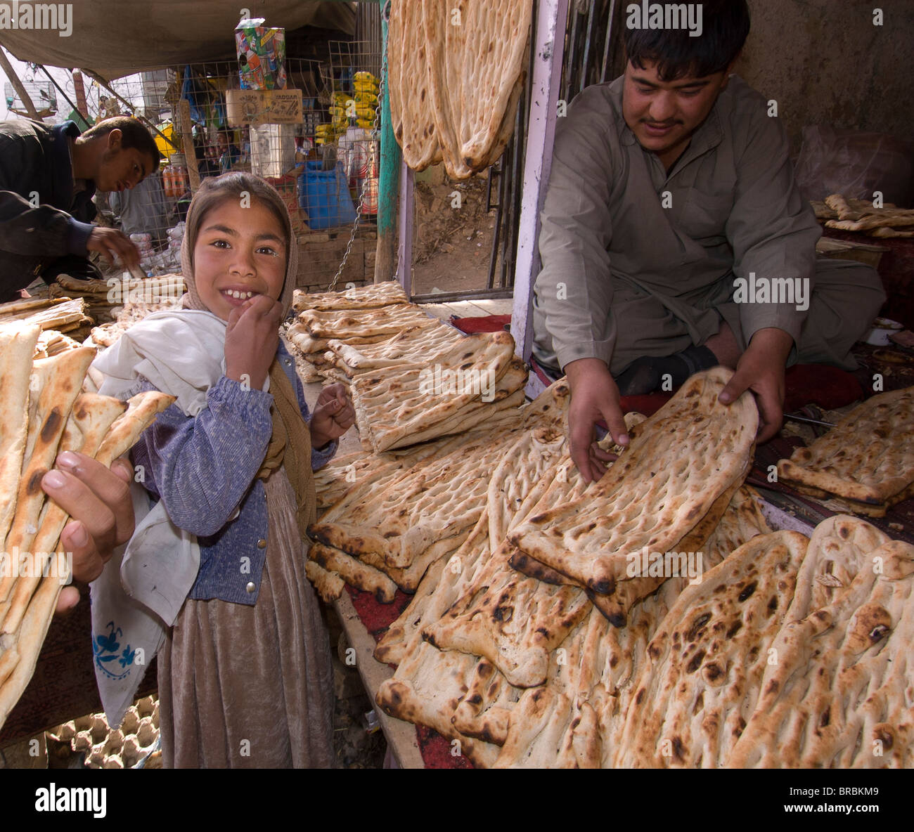 Bakery in Kabul Afghanistan Stock Photo Alamy
