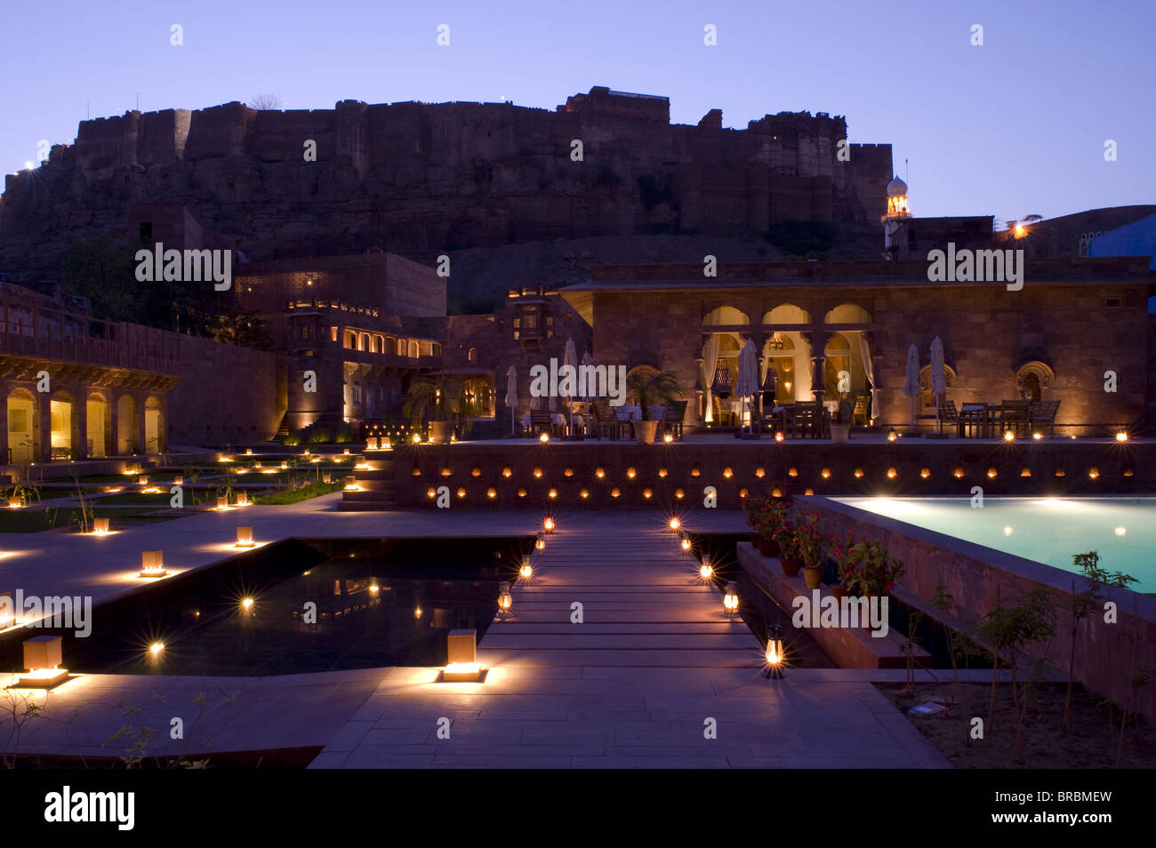 The Raas Hotel Below The Mehrangarh Fort Jodhpur Rajasthan India