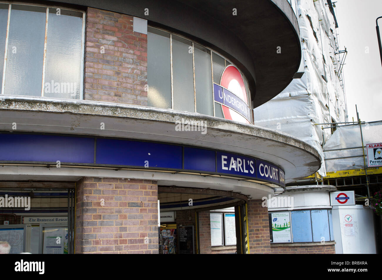 Earls court tube station Stock Photo Alamy