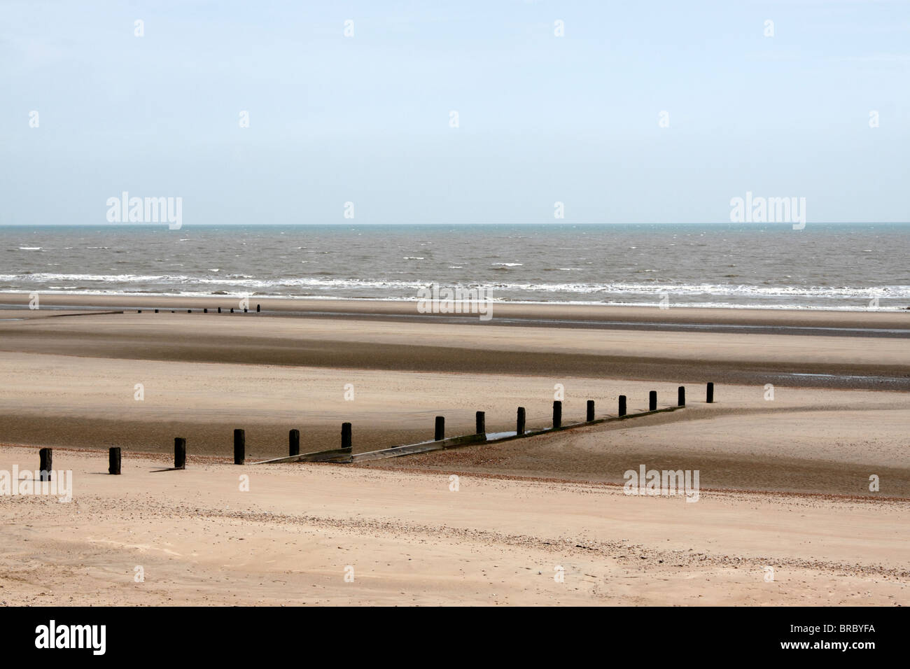 DYMCHURCH BEACH KENT UK. Stock Photo