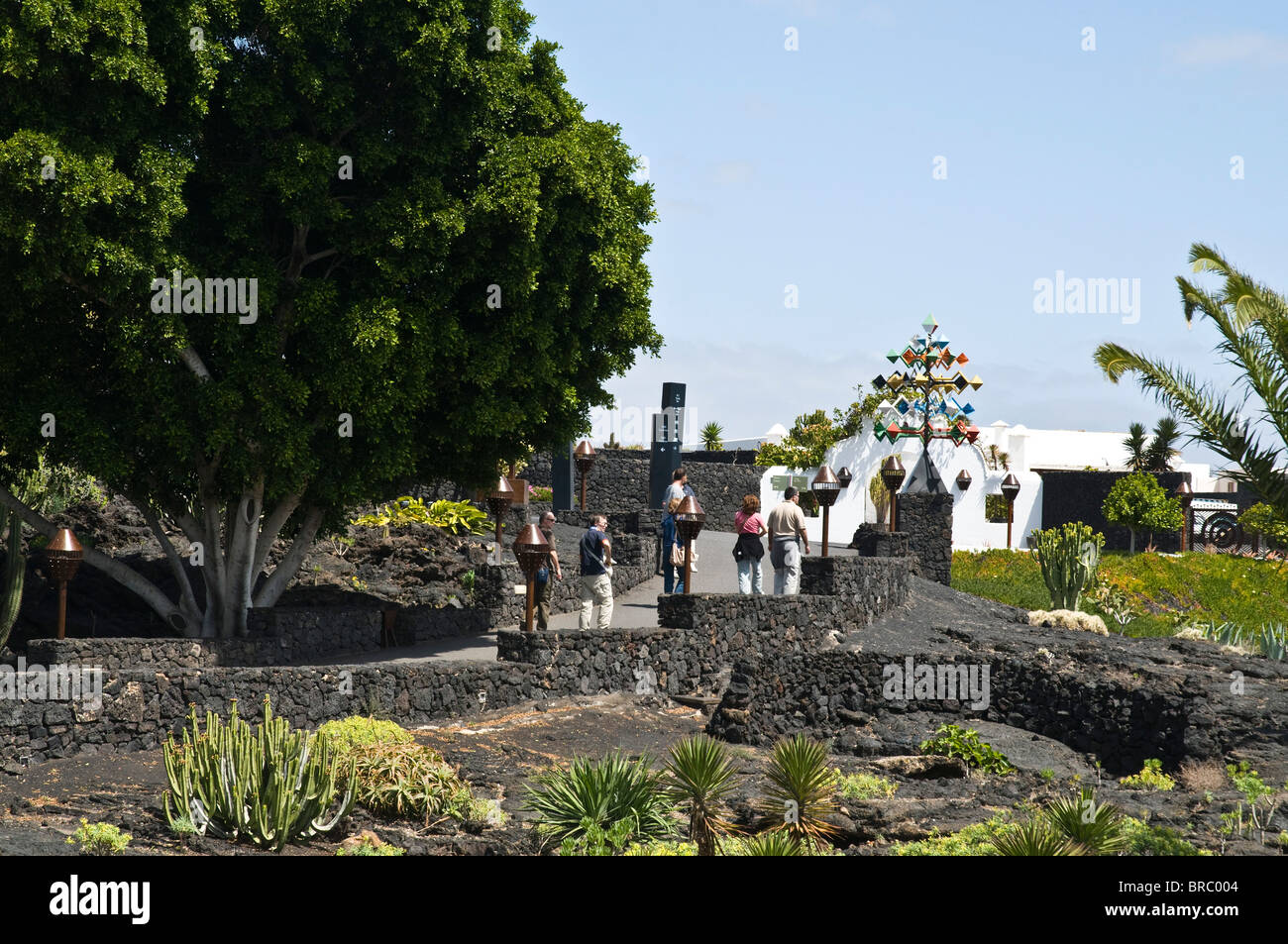 House architect artist cesar manrique hires stock photography and