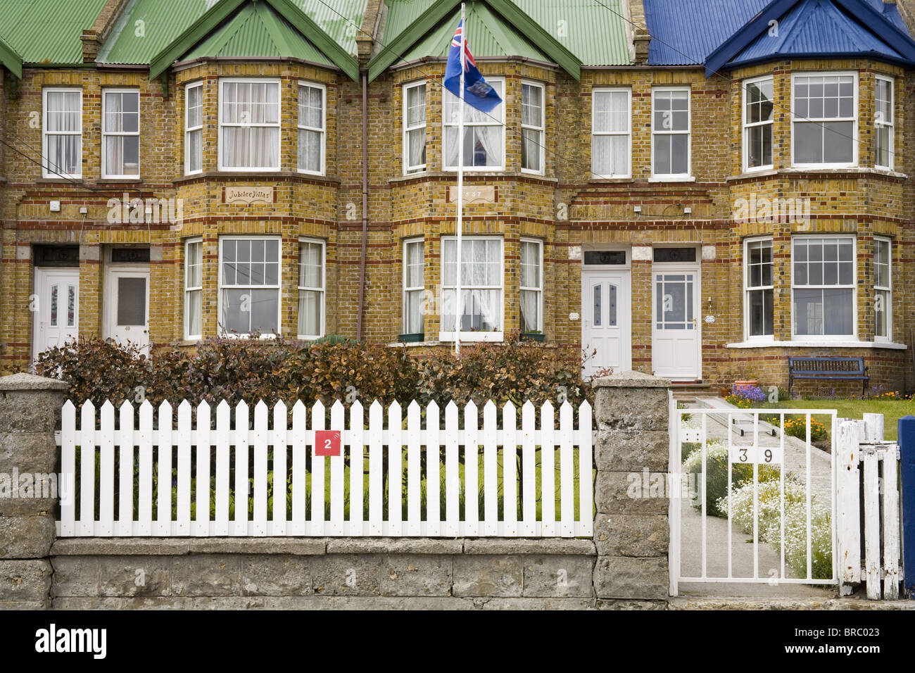 Jubilee Villas on the waterfront in Port Stanley, Falkland Islands Stock Photo Alamy Jubilee Villas on the waterfront in Port Stanley, Falkland Islands Stock Photo Alamy