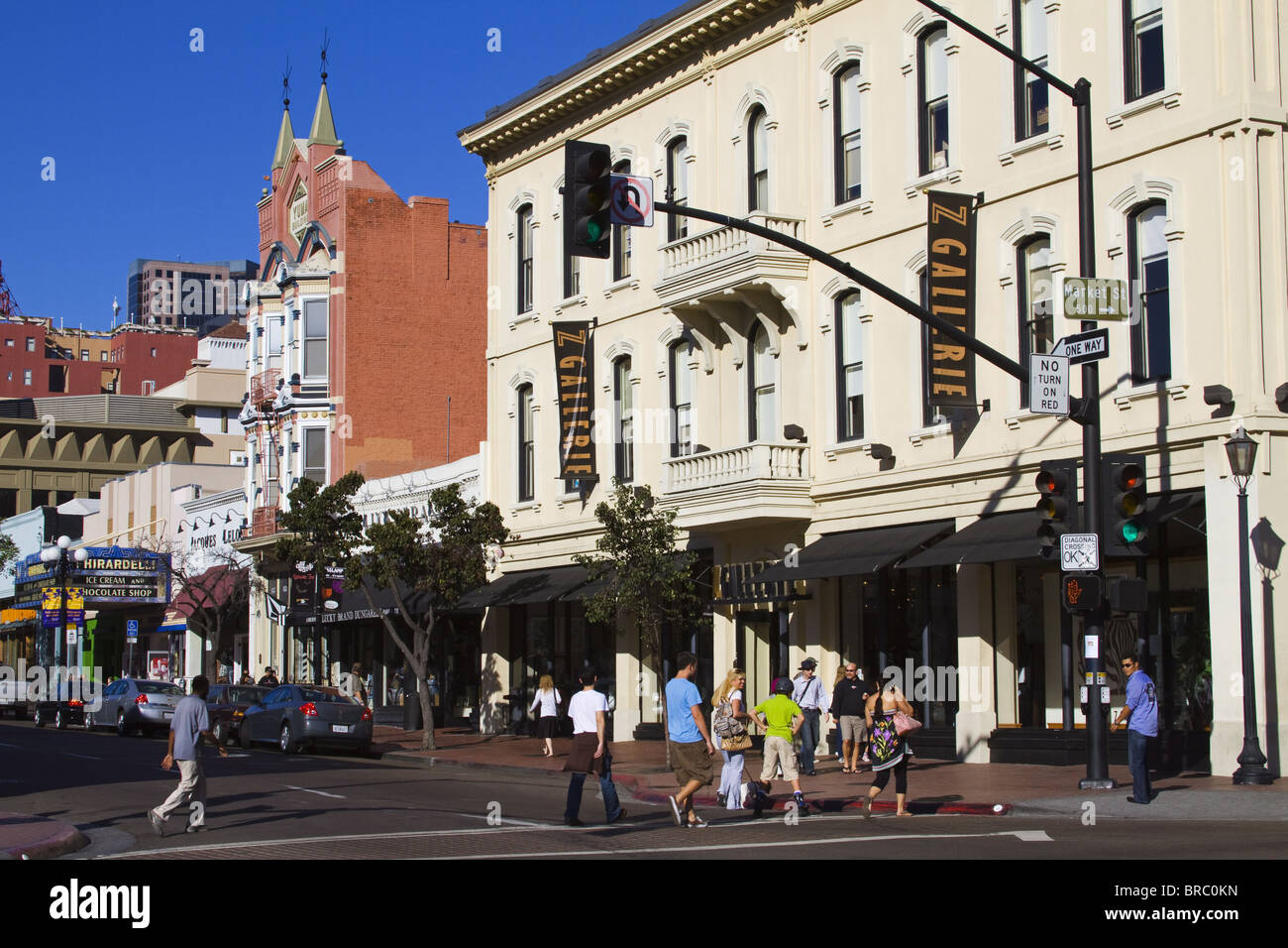 San Diego Gaslamp High Resolution Stock Photography and Images Alamy