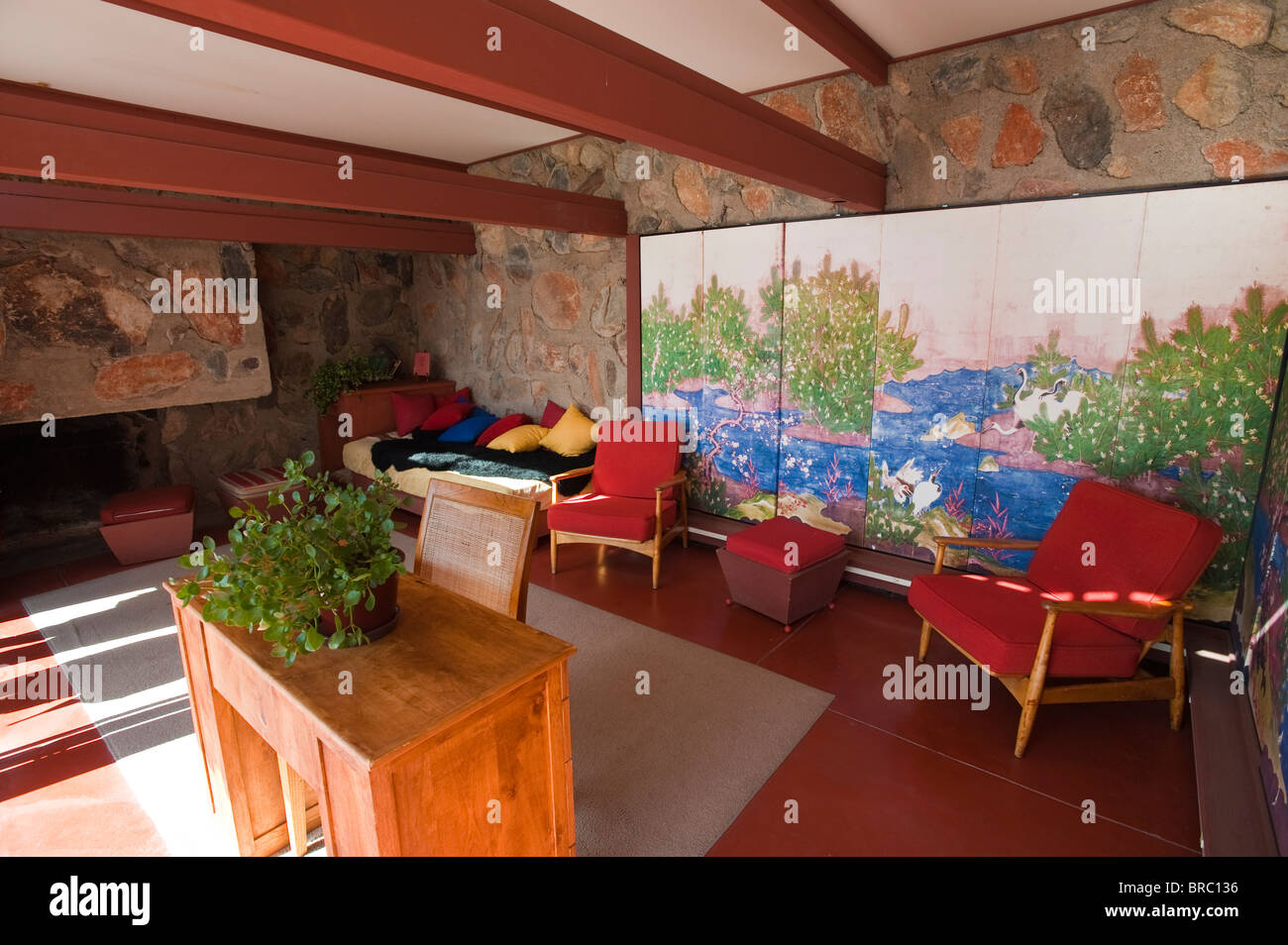 Frank lloyd wright home interior hi-res stock photography and images ...