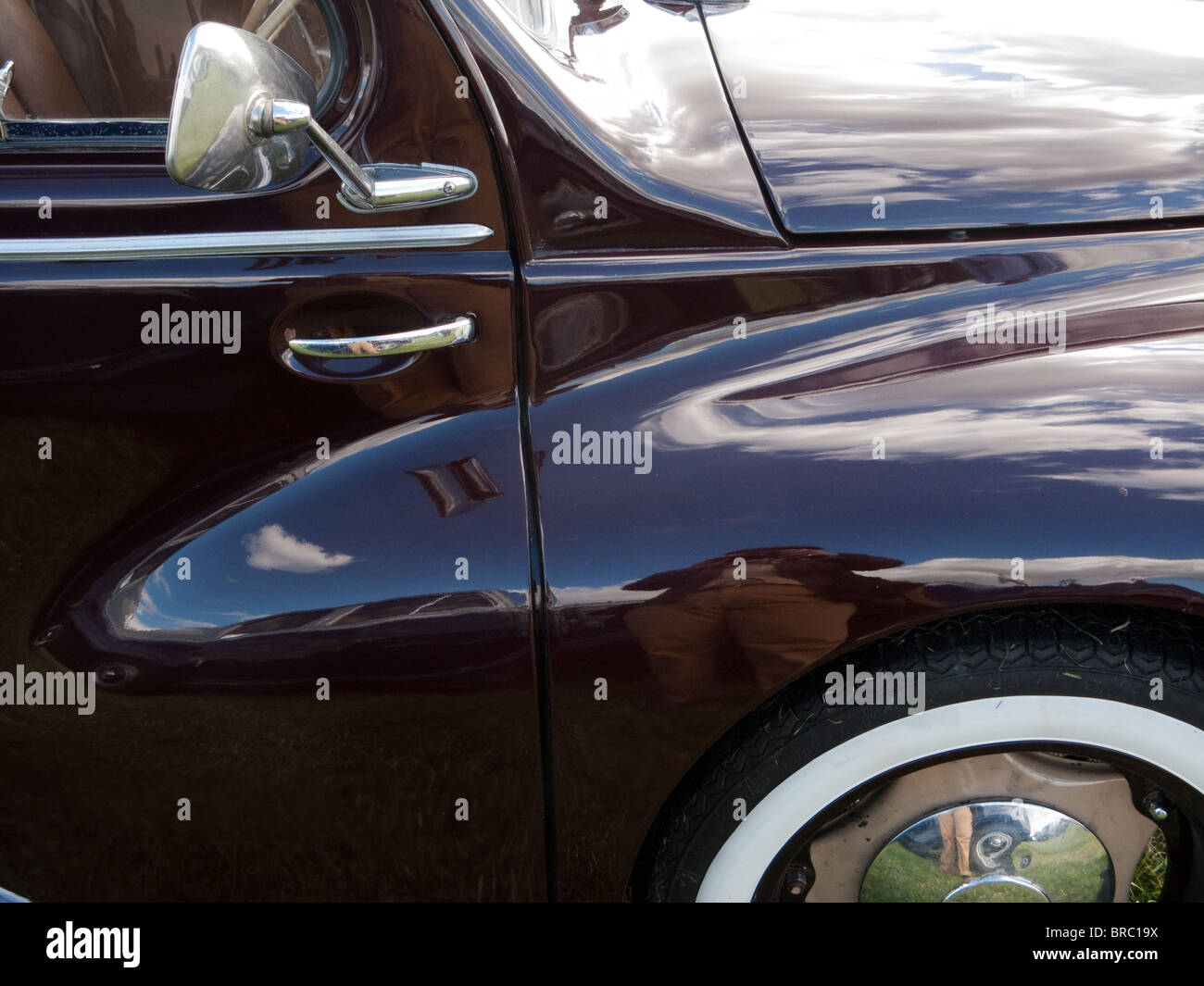 Classic car at Goodwood Revival, England UK Stock Photo