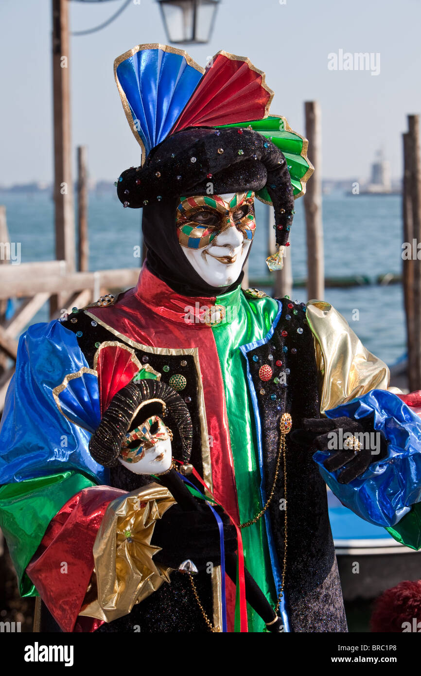Venice Carnival costume Stock Photo