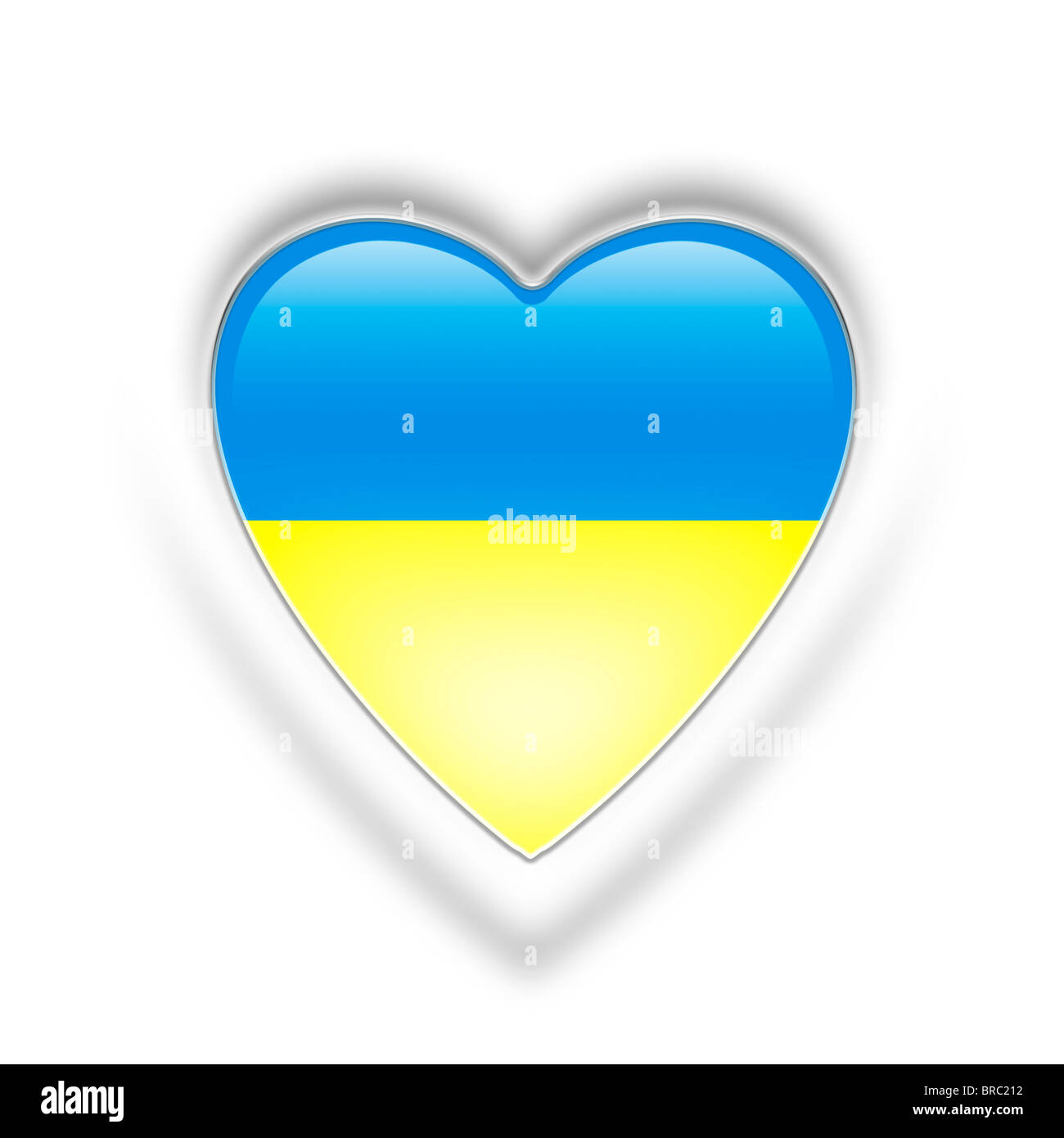 Ukraine flag Stock Photo