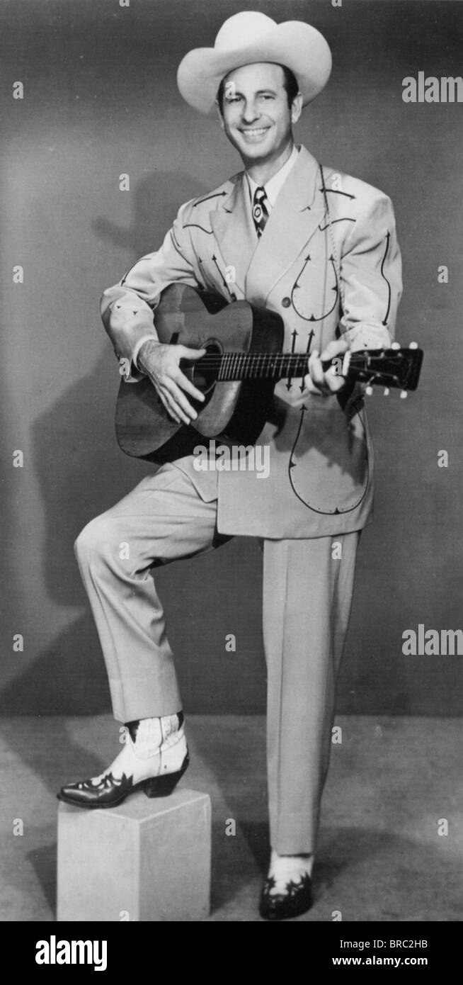 LLOYD 'COWBOY'  COPAS  - US Country and Western musician Stock Photo