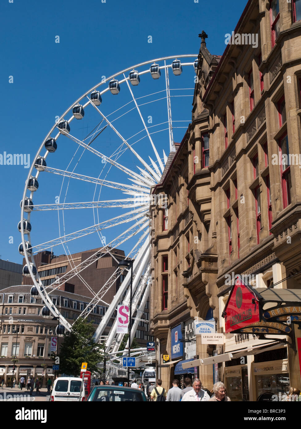 Sheffield city centre ferris wheel hires stock photography and images Alamy