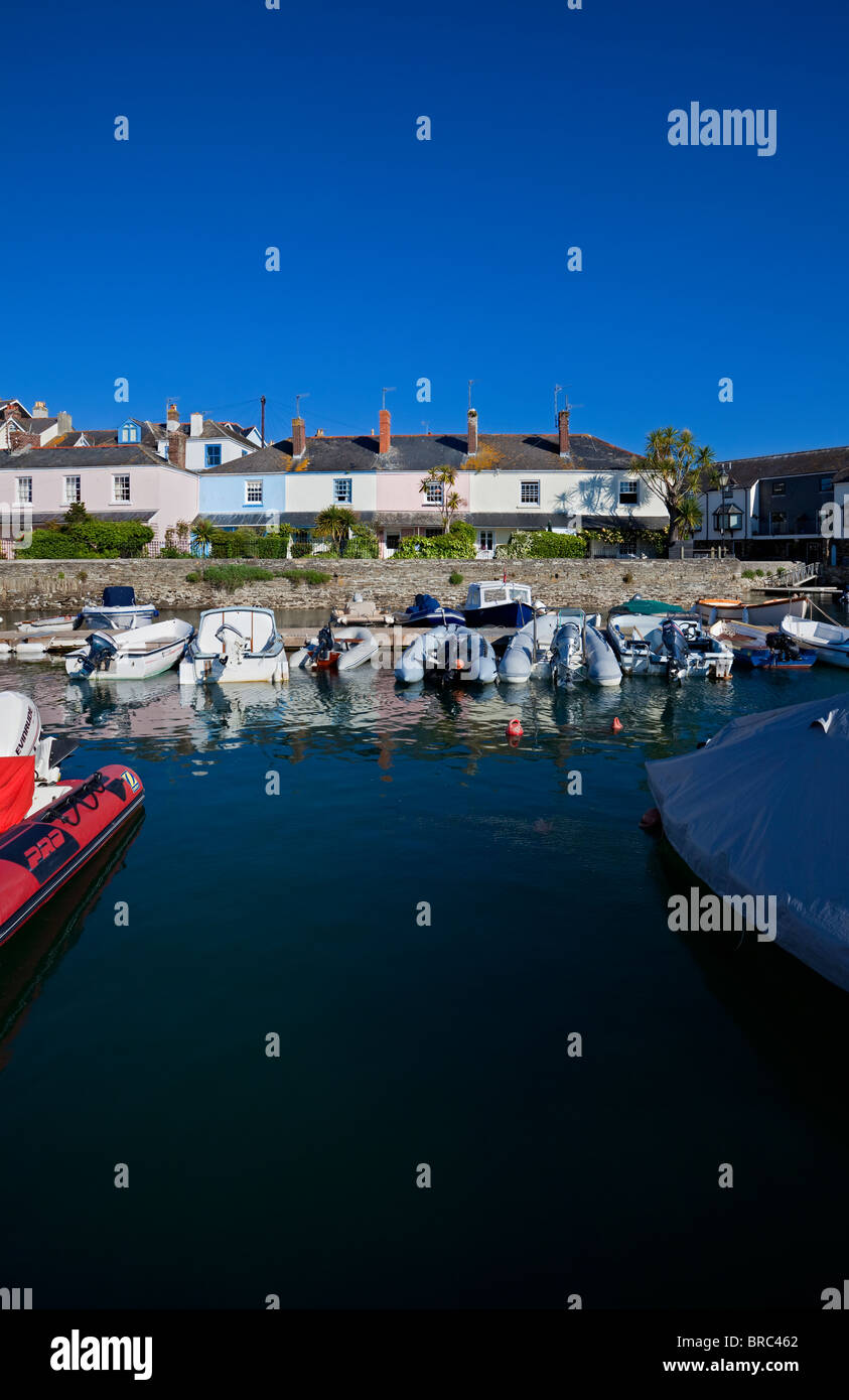 Island Quay with Moorings and Holiday Homes, Salcombe, Devon, England ...