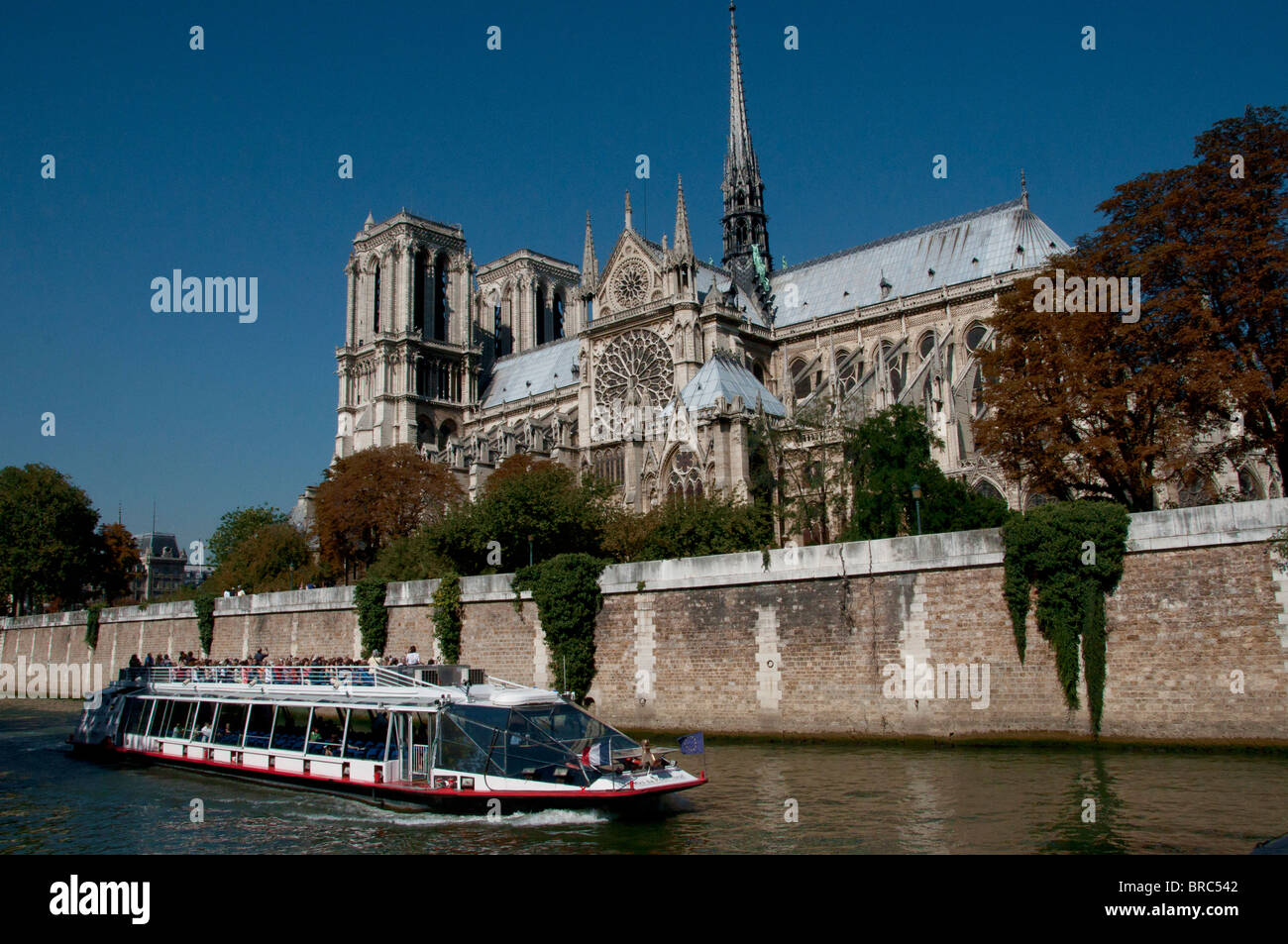 Notre Dame Cathedral.Paris.France. Stock Photo