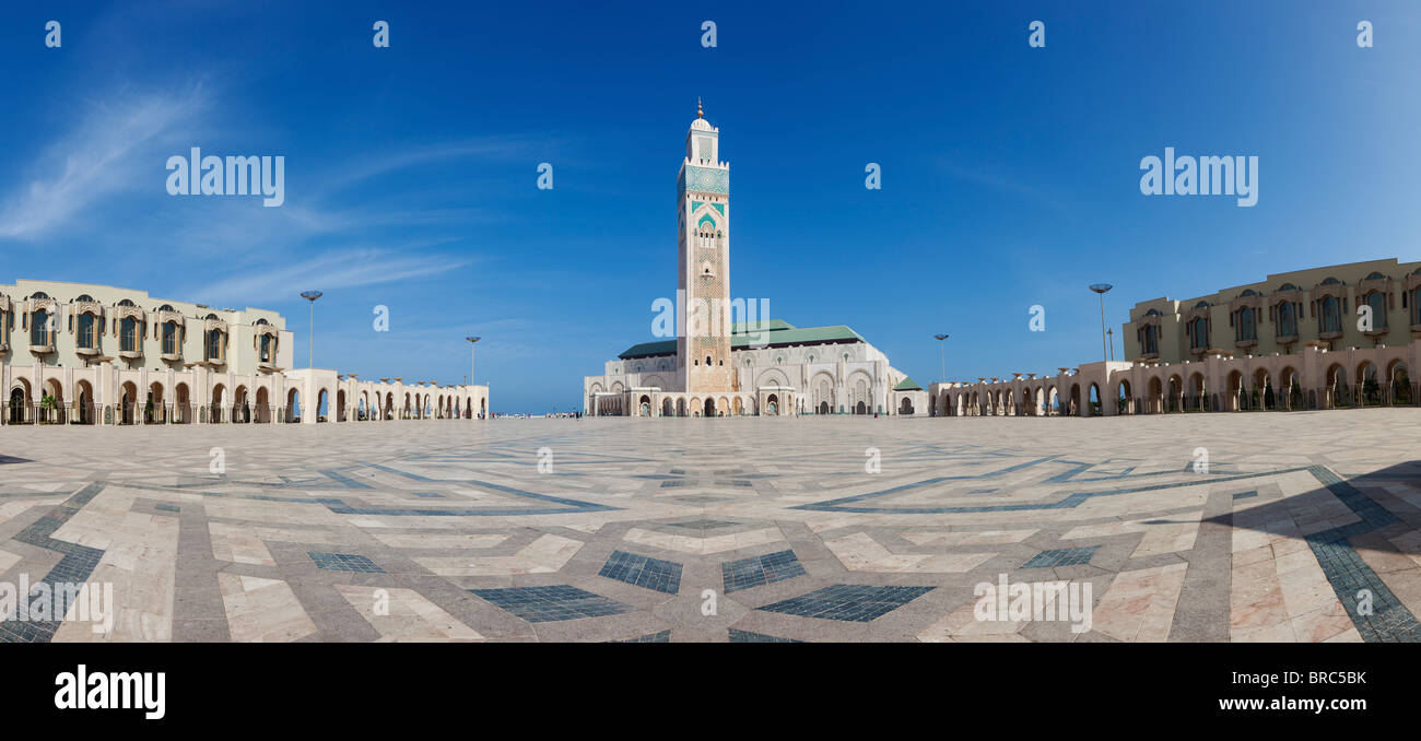 Hassan II Mosque, Casablanca, Morocco Stock Photo