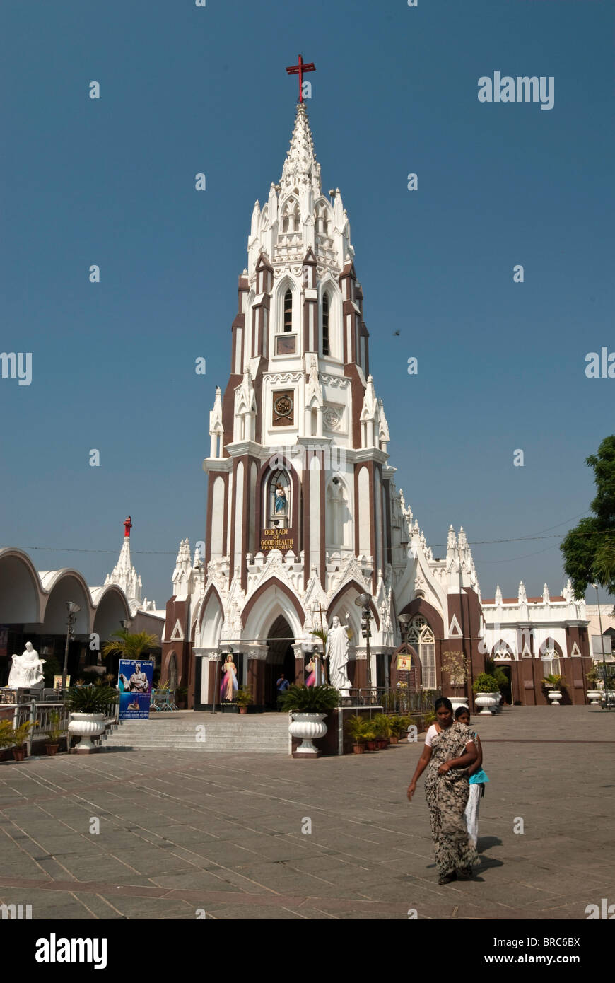 Saint Mary’s basilica in Shivajinagar; Bengalooru; Bangalore; Karnataka; India Stock Photo