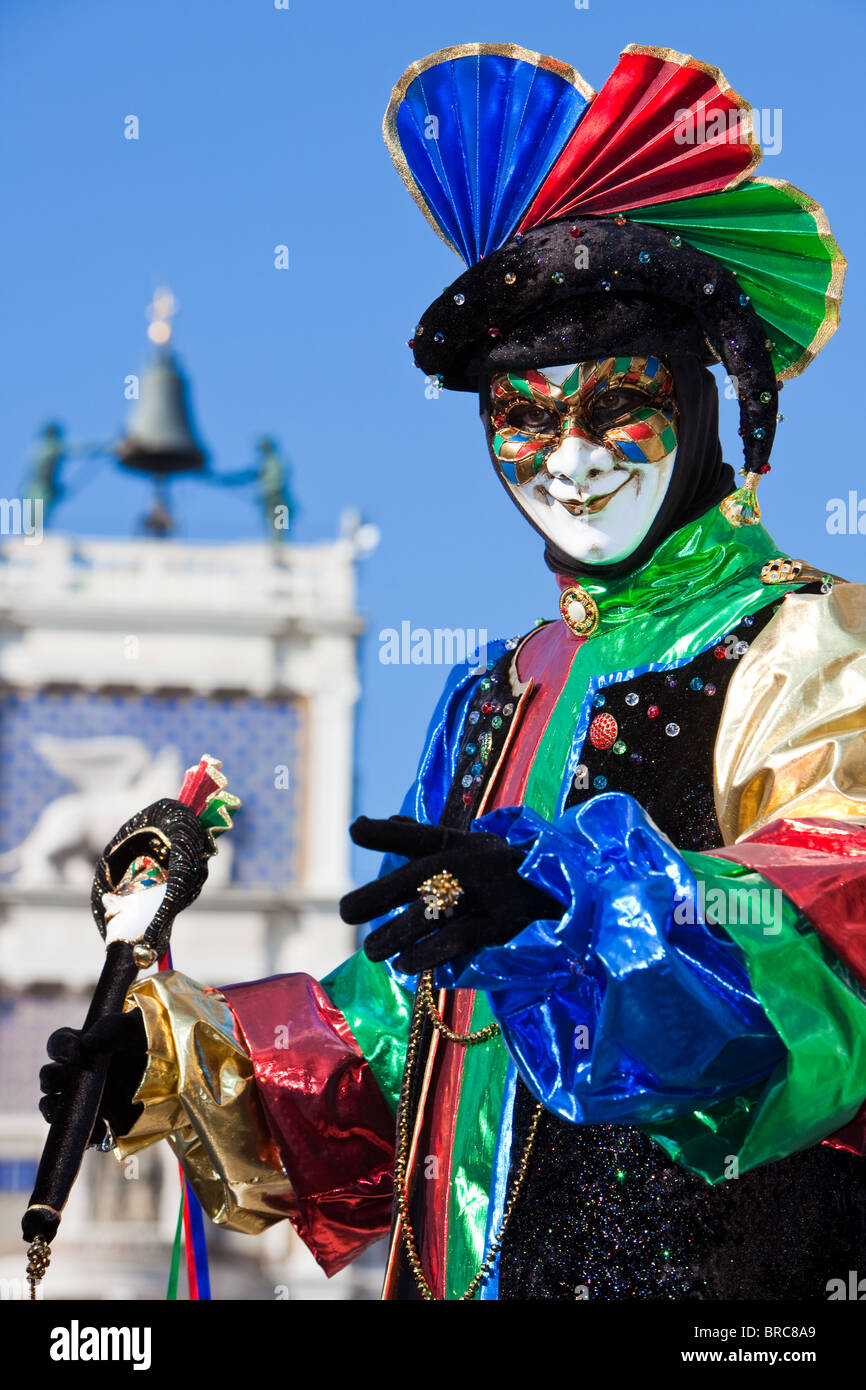 Venice Carnival costume Stock Photo