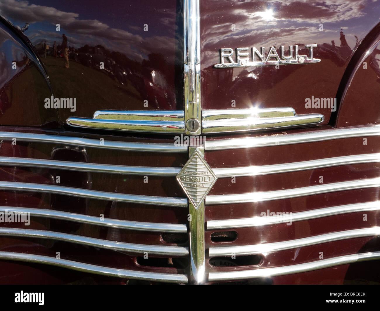 Classic car at Goodwood Revival, England, UK. Stock Photo