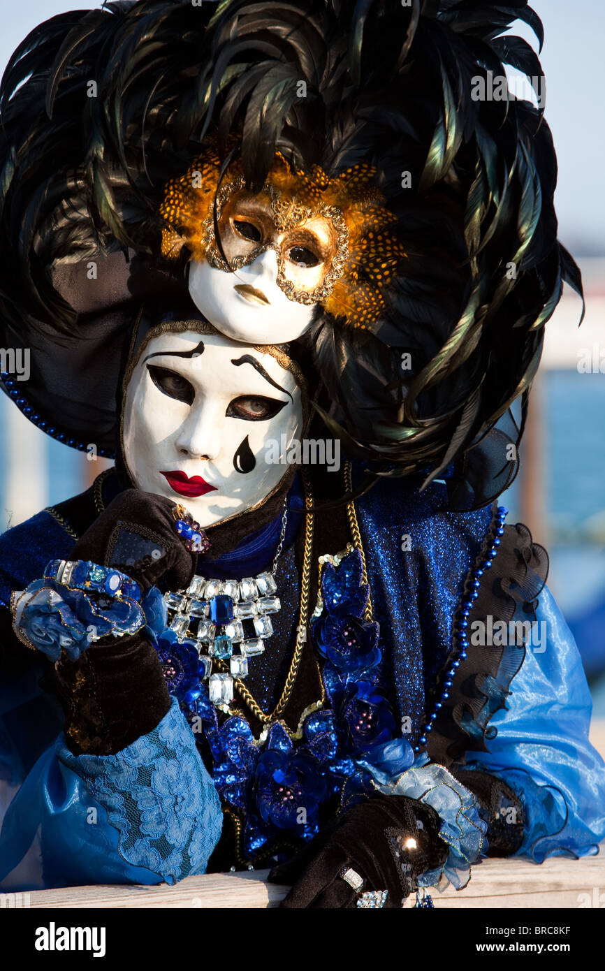 Venice Carnival costume Stock Photo Alamy