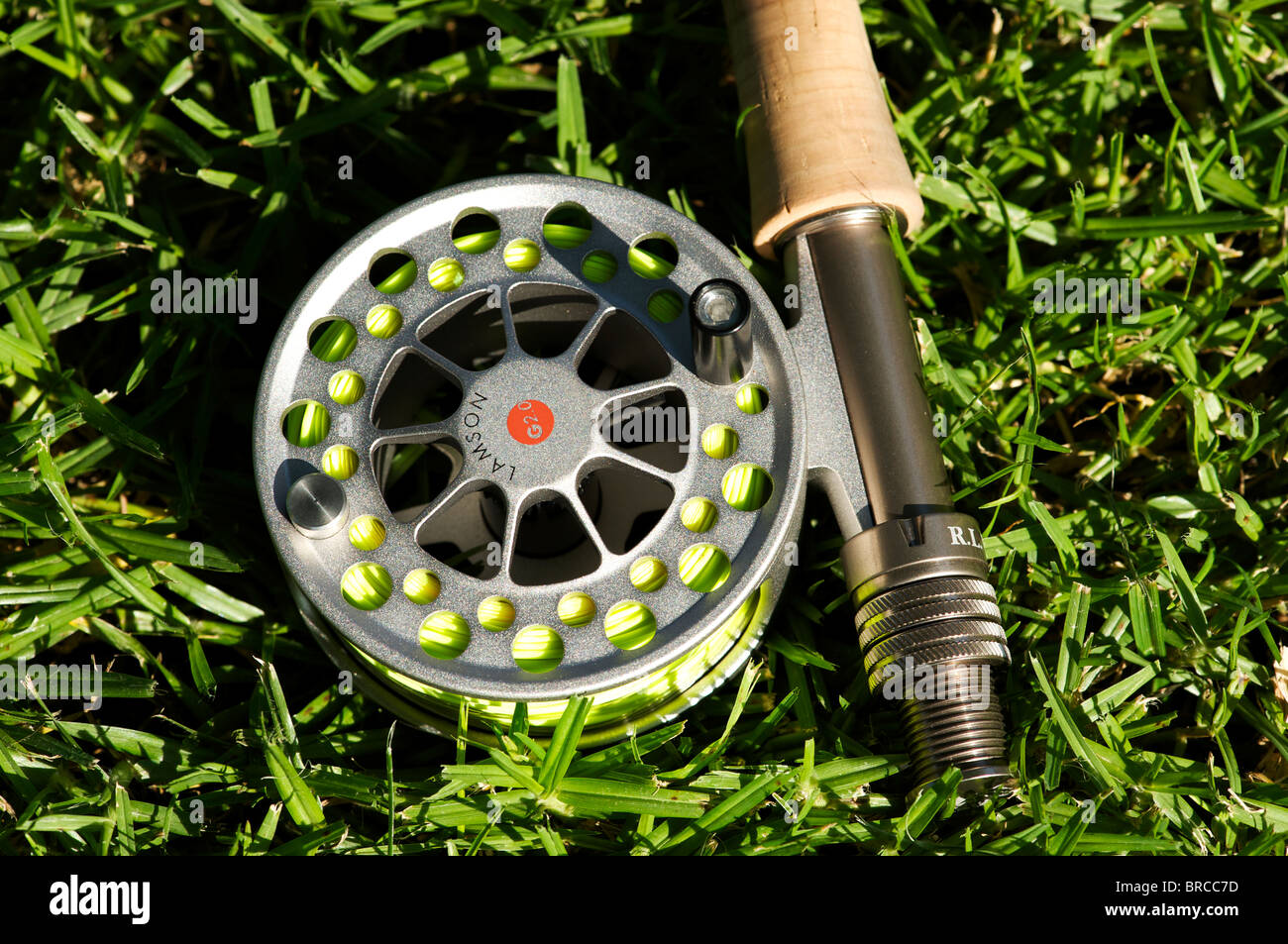 Lamson Guru Fly Reel, Guru 2.0 Stock Photo - Alamy