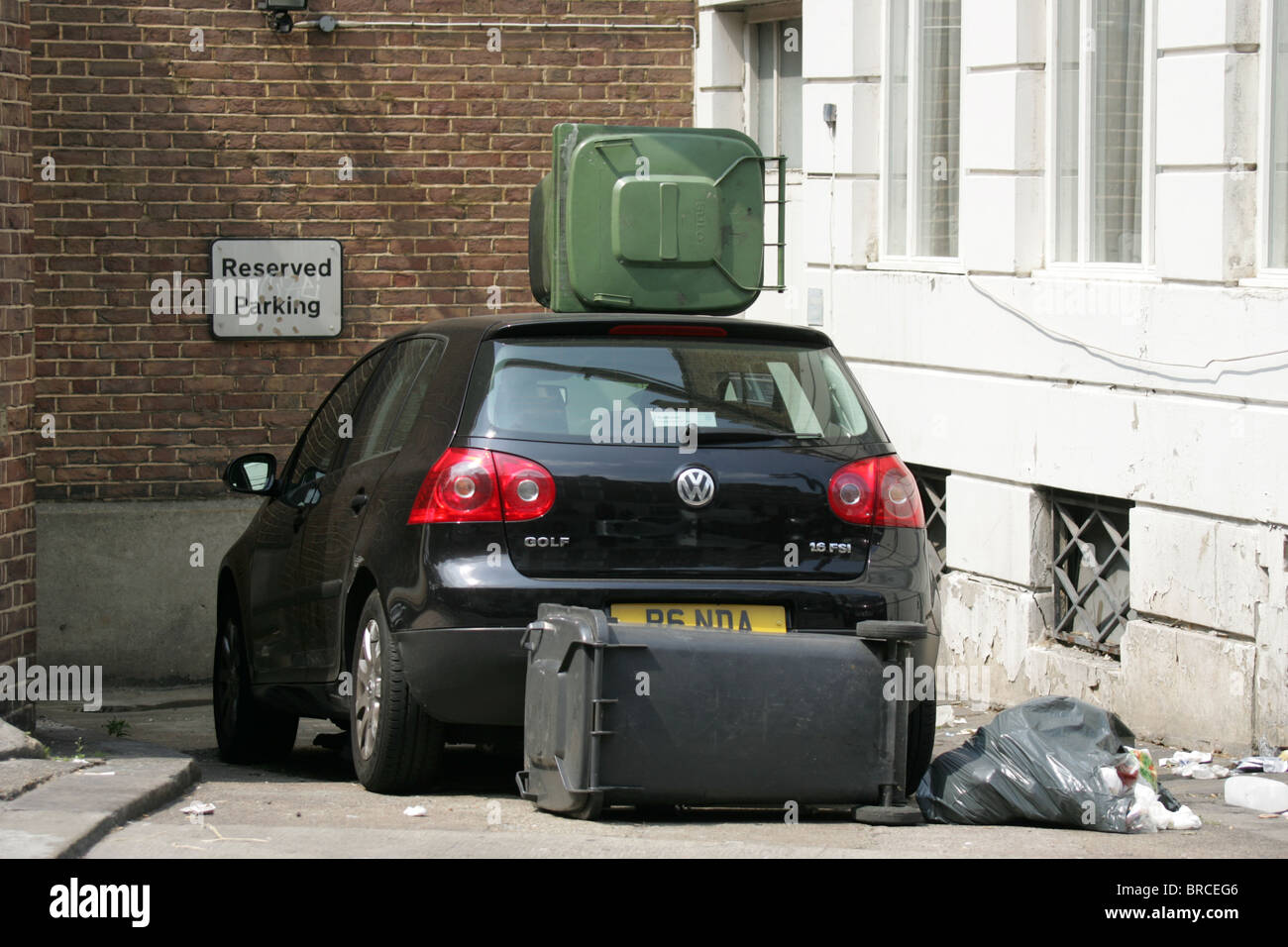 Reserved Parking In London Stock Photo Alamy Reserved parking in london stock photo alamy