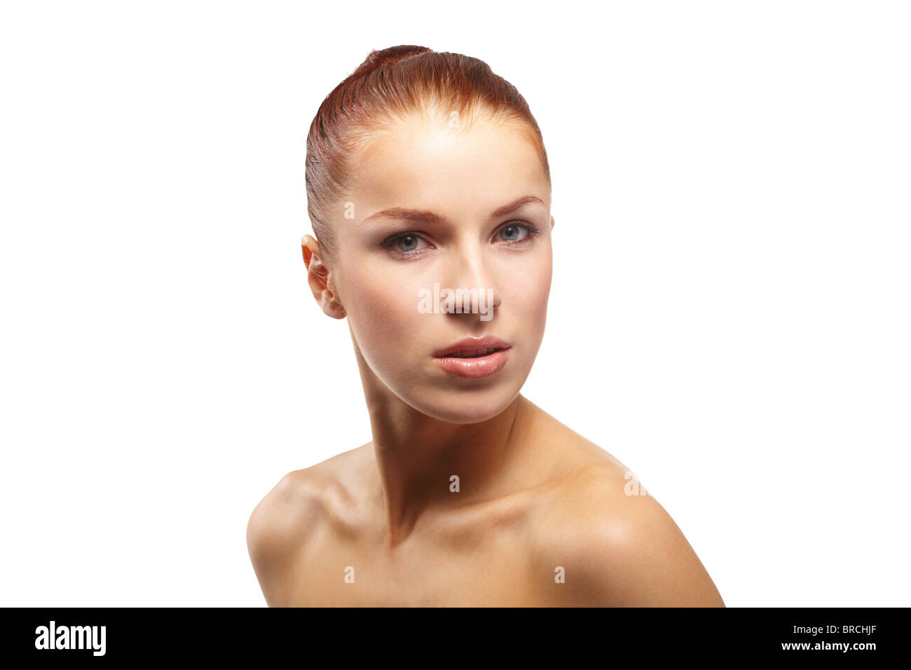 Pretty young naked woman Stock Photo - Alamy