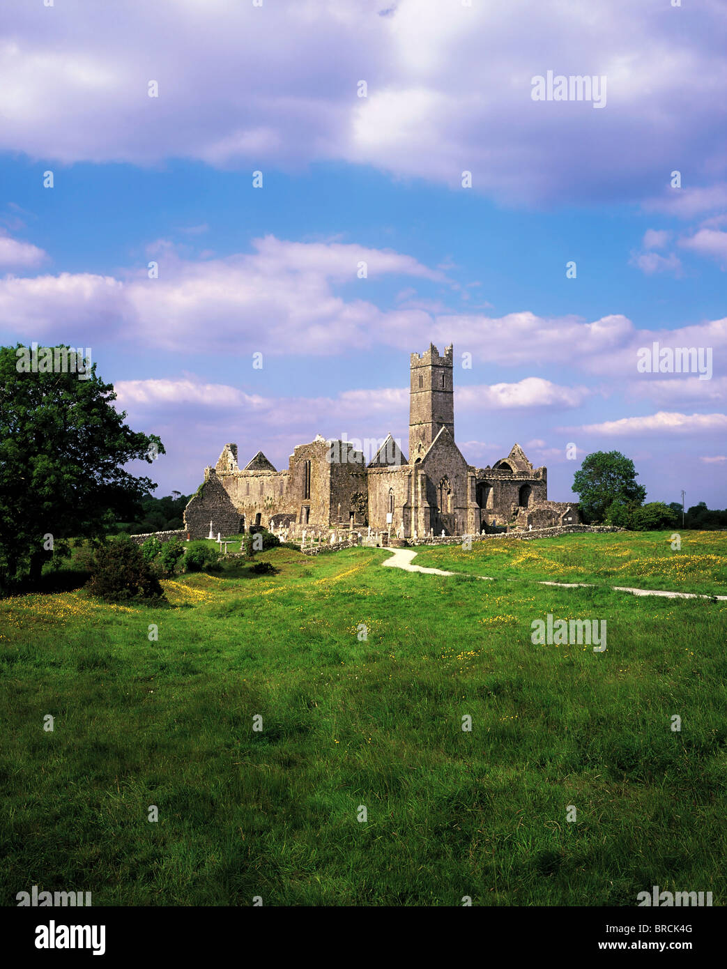 Quin abbey in quin ireland hires stock photography and images Alamy
