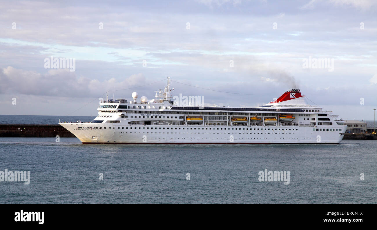 MV BRAEMAR CRUISE SHIP Stock Photo Alamy