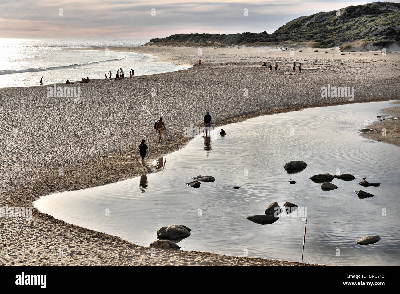 River into ocean hi-res stock photography and images - Alamy