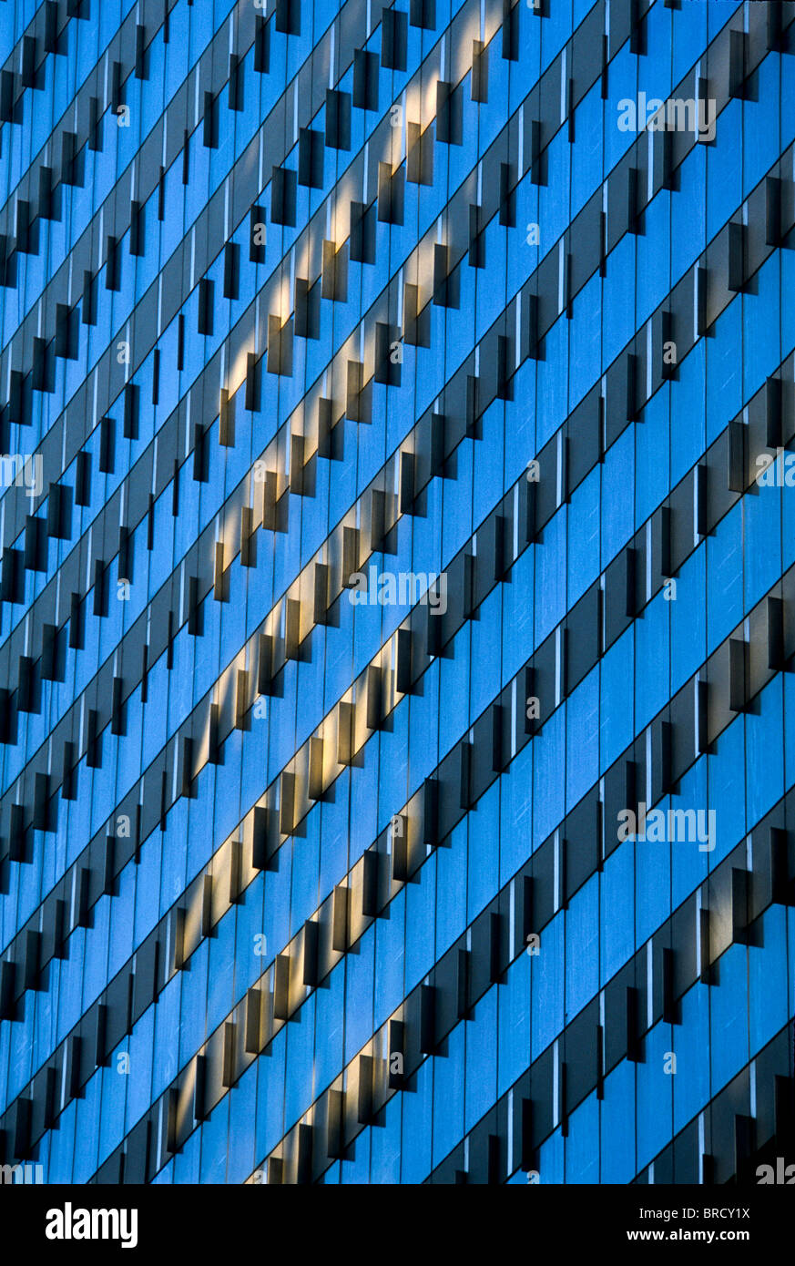 Architectural detail of 300 Madison/Brookfield building, mid-town ...
