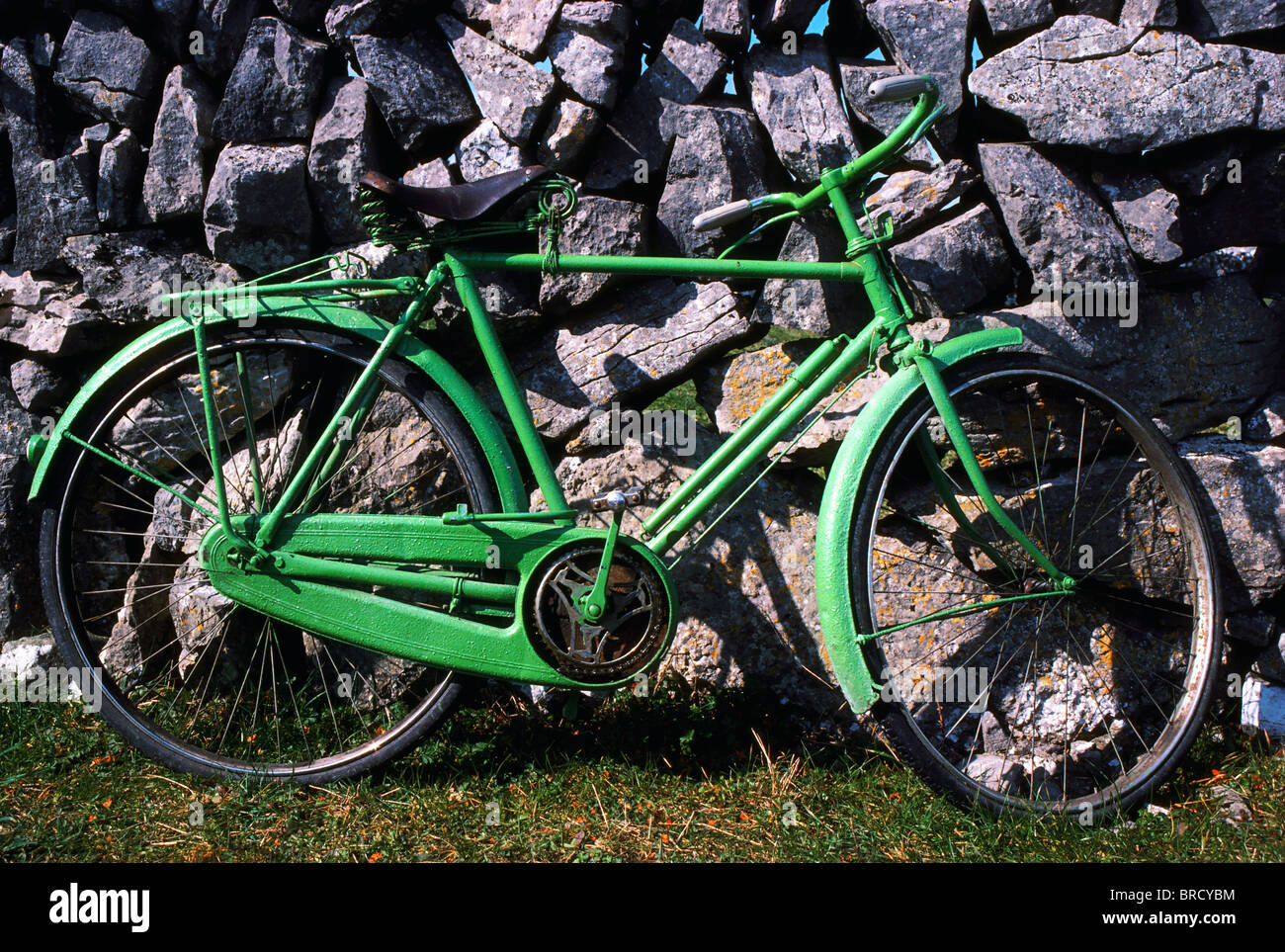Aran Islands, Co Galway, Ireland; Bicycle Stock Photo Alamy