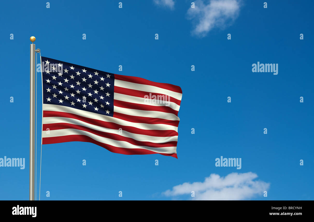 Flag of USA Stock Photo - Alamy