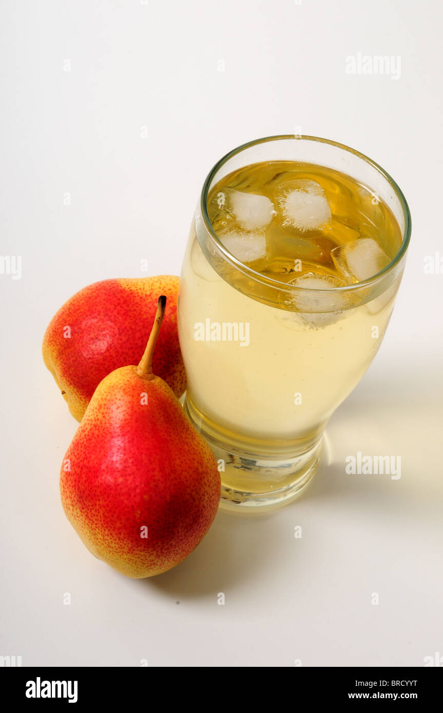 Pear Cider Stock Photo Alamy