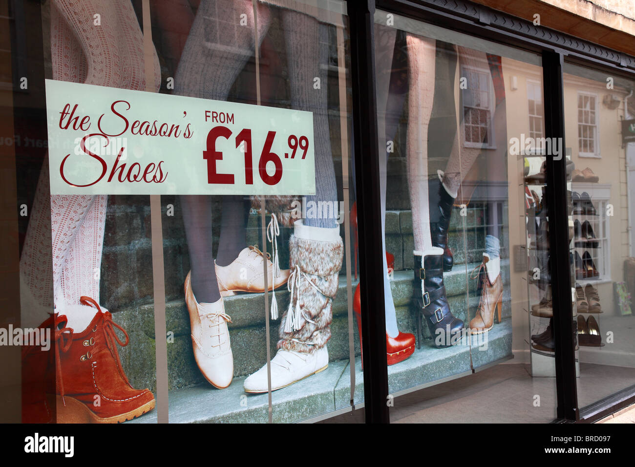 Shoe shop, Truro, Cornwall Stock Photo Alamy