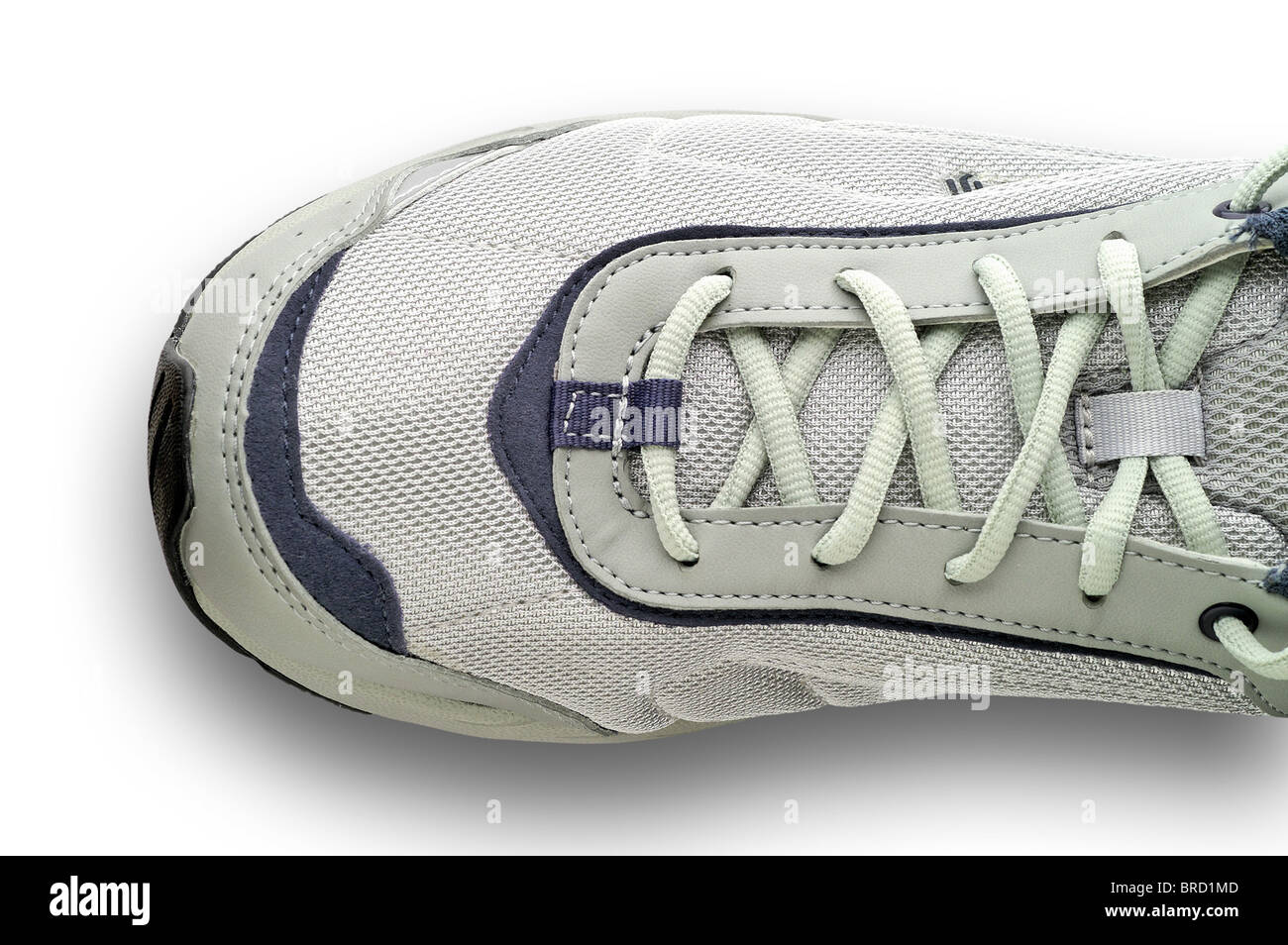 Sneakers lacing with clipping path Stock Photo