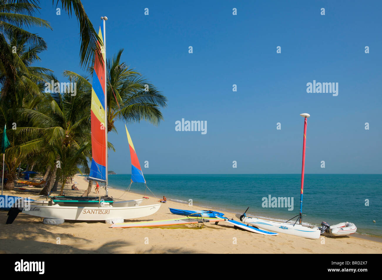 Mae Nam Beach, Ko Samui, Thailand Stock Photo