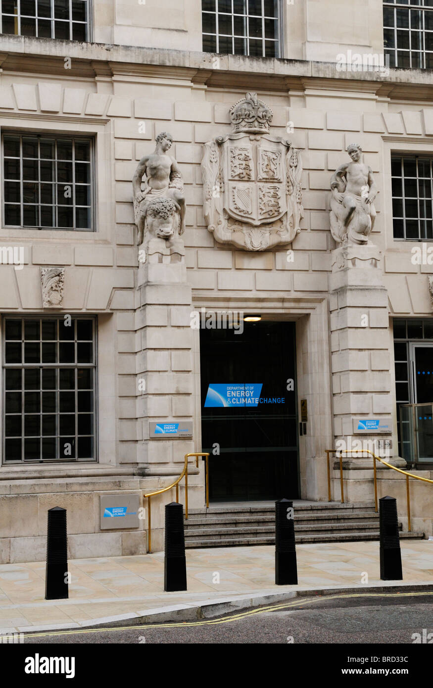 Department of Energy and Climate Change, Whitehall Place, London, England, UK Stock Photo