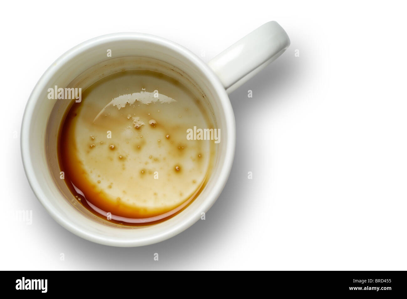 Empty coffee cup (or mug) with clipping path Stock Photo