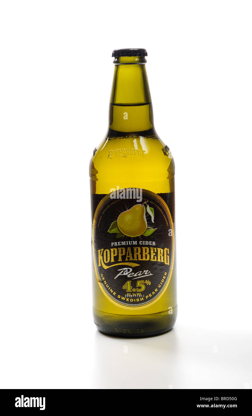 Kopparberg Swedish Pear Cider Stock Photo Alamy