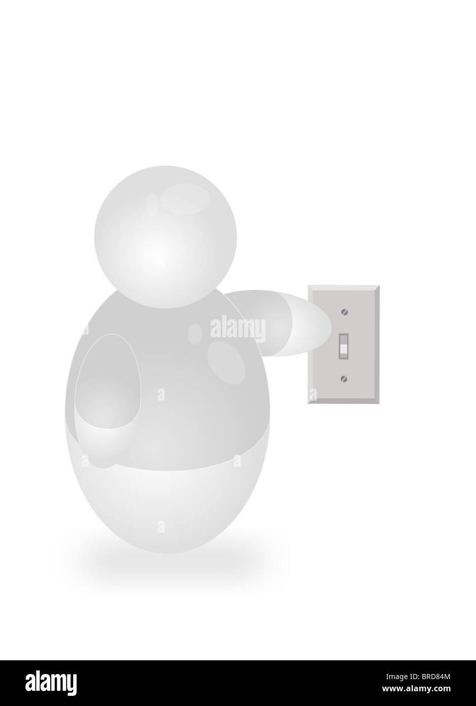 Switch on off symbol hi-res stock photography and images - Alamy