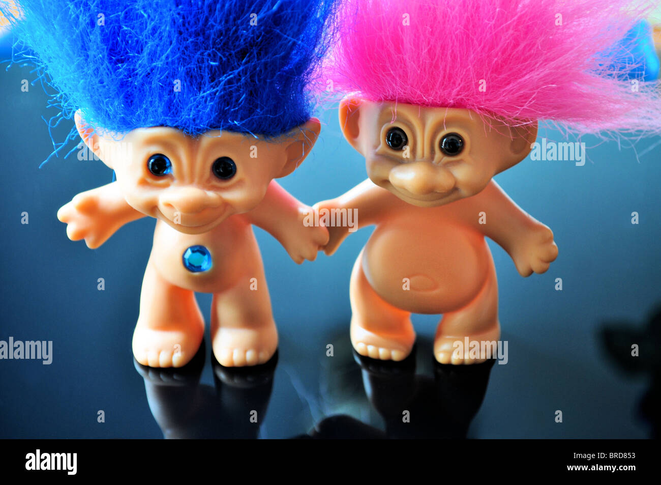 Troll Couple Pregnancy Stock Photo - Alamy