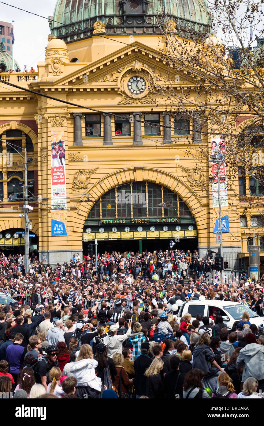 Australian Football League Grand Final Parade, Melbourne, Victoria, Australia Stock Photo - Alamy