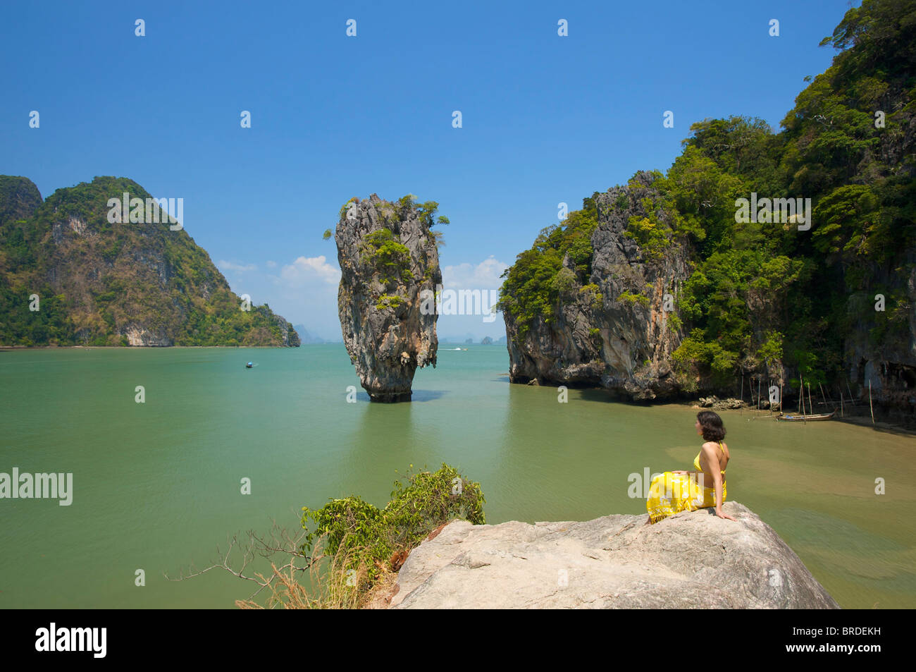 James Bond Island, Phang Nga Bay National Park, Phuket, Thailand Stock ...
